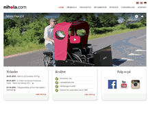 Tablet Screenshot of nihola.dk